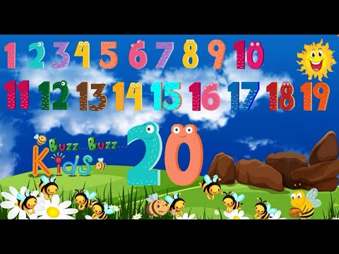 number counting | number rhymes | number song | buzz buzz kids | song for kids