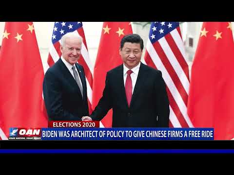 Biden was architect of policy to give Chinese firms a free ride