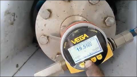 vega level transmitter calibration and settings #instrumentation and control engineering