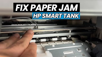 HP Smart Tank : How to Fix a Paper Jam