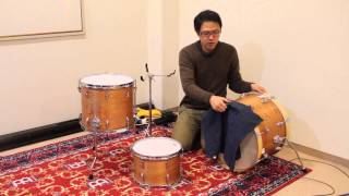 アコースティックドラム シライキート Shirai Keet Acoustic Drums K-KIT18 解説 @シライミュージック豊橋