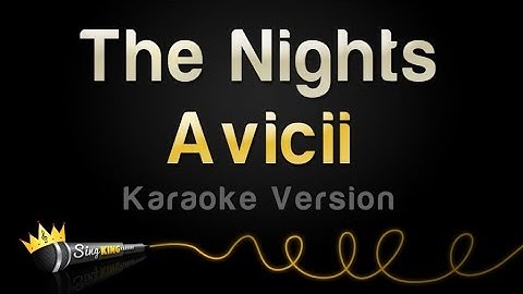 The Nights Karaoke version - Karaoke performance video thumbnail