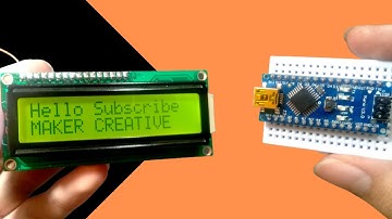 How to use LCD LCD1602 with I2C module for Arduino
