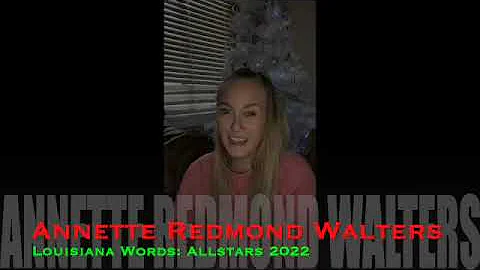 Annette Redmond Walters - Louisiana Words: Allstar...