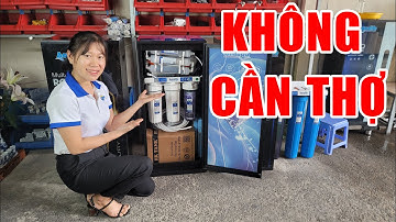 Hướng dẫn lắp đặt máy lọc nước Aqua 2 vòi khoáng tinh khiết | Không cần đến thợ