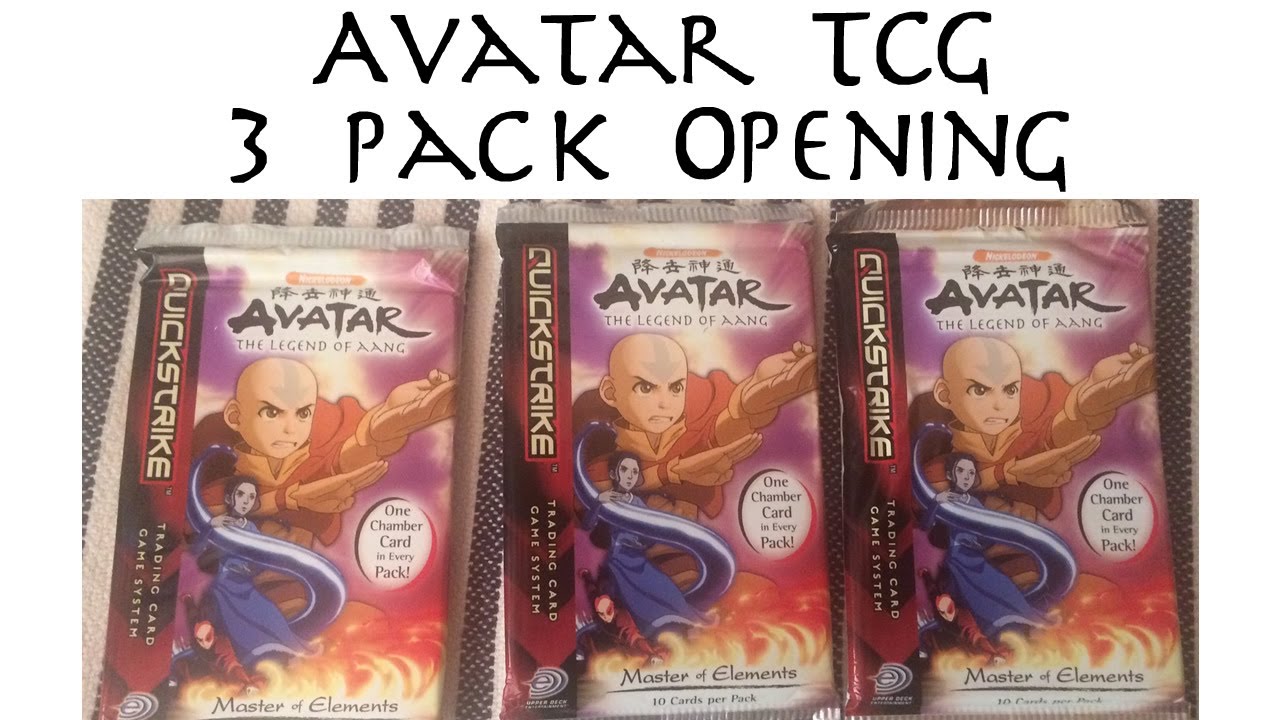 Avatar The Last Airbender Master of Elements TCG Card Game Starter Deck