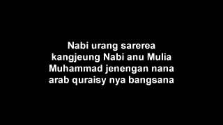 sholawat nabi bahasa sunda