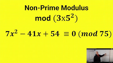 Quadratic Congruence Composite Composite Modulus