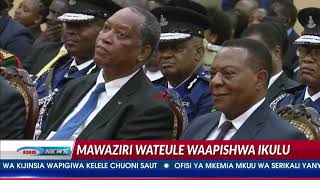 Mawaziri Kabudi na Mahiga waapishwa, Rais JPM atema cheche kwa jeshi la polisi