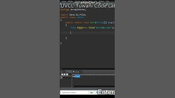 Create text File through JAVA #coding #javacrashcourse #12thclass