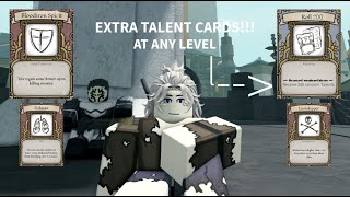 HOW TO GET EXTRA TALENT CARDS AT ANY LEVEL IN DEEPWOKEN!!![2025]