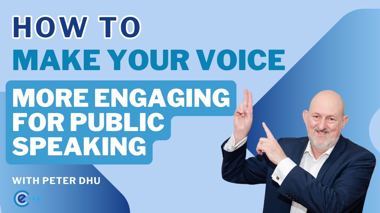 How to Make Your Voice More Engaging for Public Speaking - YouTube