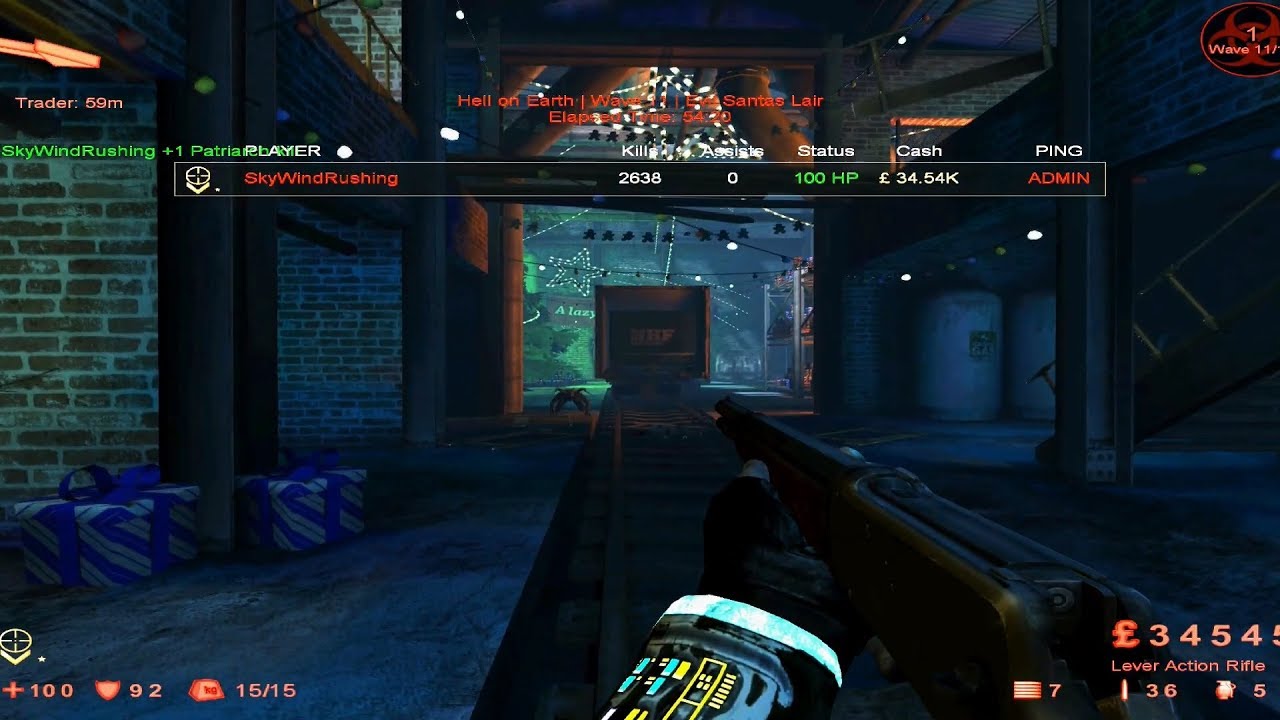 5F Solo-EvilSantasLair/M14 EBR/Lever Action Rifle/10-11 Waves/HoE/Music Video