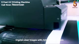 5 Feet UV Printing Machine in Action | High-Speed, High-Quality Prints!
