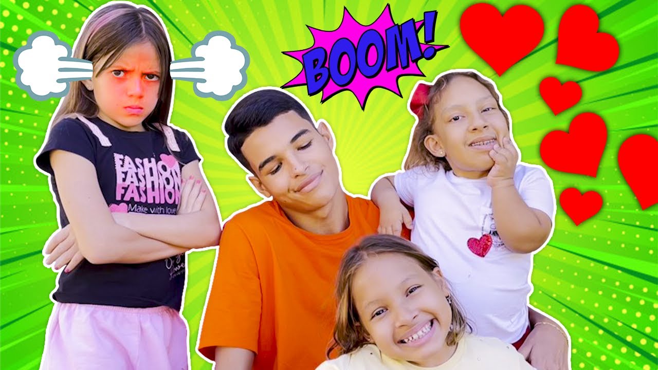 MC Divertida e Jessica em Histórias Engraçadas sobre amizade e brincadeiras  - funny stories for KIDS 