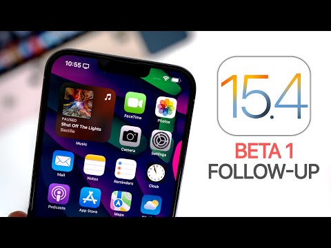 iOS 15.4 Beta 1 - Additional Features & Changes, Performance, Battery Life & More