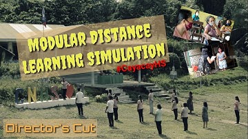 Modular Distance Learning Simulation || Cayacay HS || Director