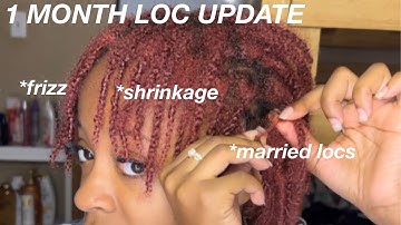 1 Month Loc Update + Everyday Loc Routine | TWO STRAND TWIST STARTER LOCS