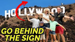 HOLLYWOOD SIGN HIKE  The ONLY video you'll need: timings, routes, parking, kids & tips!!!