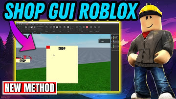 How to make a shop GUI in Roblox Studio (2025)