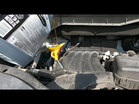 How to 2017 Nissan NV200 Oil Change