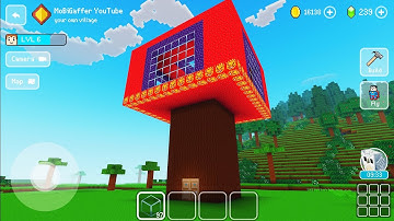 Block Craft 3D: Building Simulator Games For Free Gameplay#2223 (iOS & Android)l Magma Tree House 🏡