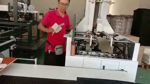 HM-500Z Rigid box forming machine for making gift box