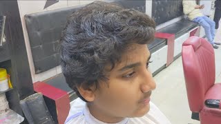 ASMR Barber Curly Hair Transformation #alrayaanhairstudio