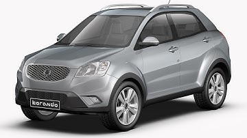 2012 SsangYong Korando 3D model