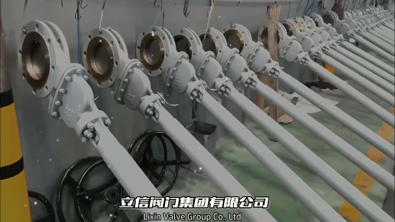 Extension Stem Type Knife gate valve YouTube