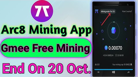 Arc8 Free New Mining App | New Crypto Mining App | Online Earning App