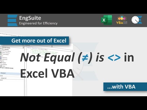 Not Equal -