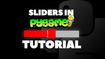 Sliders | Pygame Tutorial