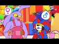 Pomni  jax but their genders got swapped  the amazing digital circus  funny animation