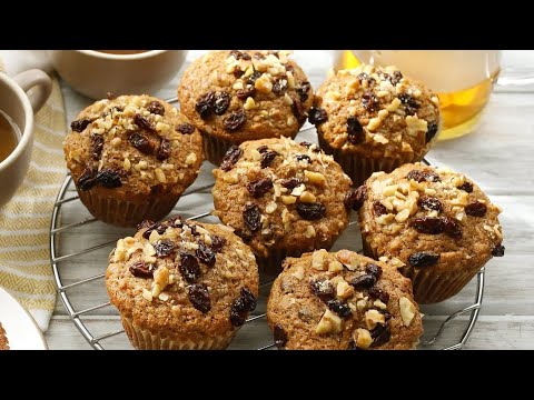 Video: Muffins De Avena Y Azúcar Morena