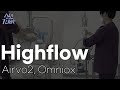 HFNC(high flow nasal cannula) 다루기(Airvo2, Omniox)