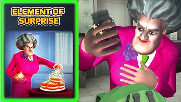 Scary Teacher 3D | miss T Element of Surprise Walkthrough (iOS Android)