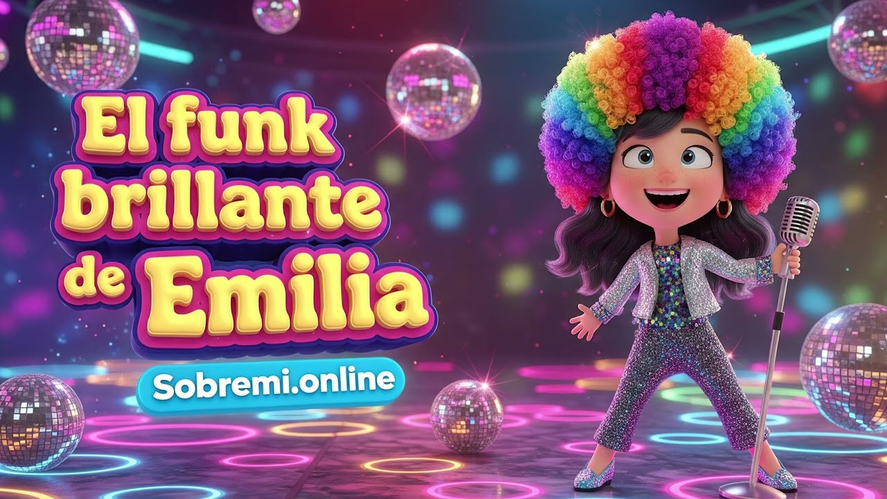 Canciones personalizadas infantiles para bailar: El funk brillante de Emilia