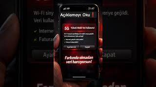 ⚠️ 5G AÇIKKEN BU AYARI YAPMA!W#5G #MobilVeri #Teknoloji #FaturaŞoku #AkıllıTelefon
