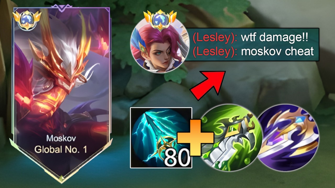 NEW MOSKOV BEST 1 SHOT BUILD 2026 INSTANT DELETE!! (moskov best build 2026) - MLBB