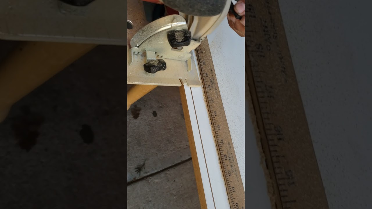 Como cortar melamina sin astillar con una sierra de mano, técnica 100% confiable!!!