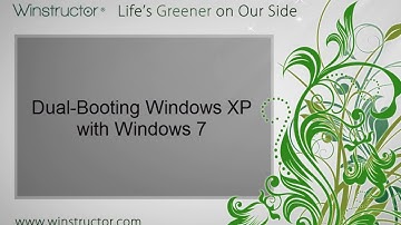Windows 7   Dual Booting Windows XP with Windows 7