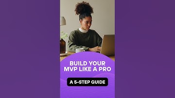 Build your MVP the smart way.5 steps. Real results. Launch fast
