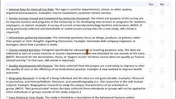 Filling out the NHSR Application Form