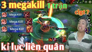 Anh Hảo _ Kỉ Lục Kinh Hoàng Liên Quân | Butterfly 1 Trận Ăn 3 Mega Kill 12 Phút 24 Mạng