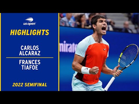 Carlos Alcaraz vs. Frances Tiafoe Highlights | 2022 US Open Semifinal