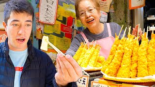 Japanese STREET FOOD in Kyoto!! Nishiki Market & HighEnd KAISEKI in Japan!