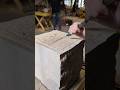 Squaring up a stone.. masonry 101 #heritage #mason #architecture #workshop #handmade