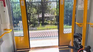 Sydney Trains Tangara T Set T28 + T80 Now Has Lightweight M Set Style Doors at Cheltenham Platform 1