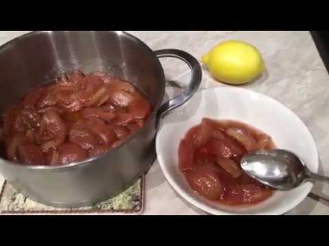 Янтарное варенье " Грушевые Дольки ".